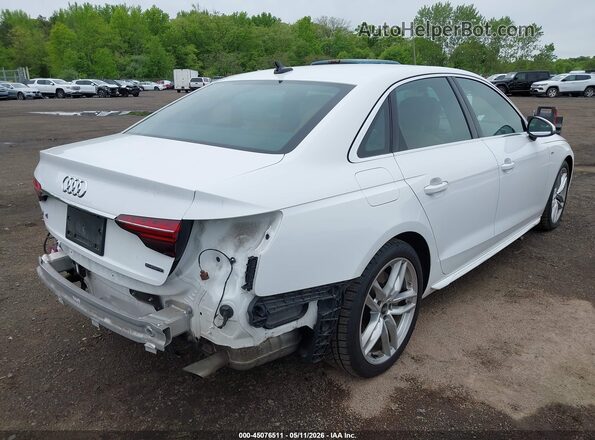 WAUDAAF42NN005173 2022 AUDI A4 White Widok z przodu