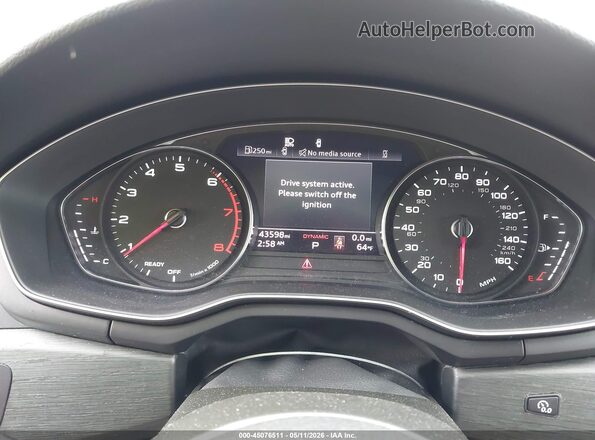 WAUDAAF42NN005173 2022 AUDI A4 White Widok tylnych siedzeń