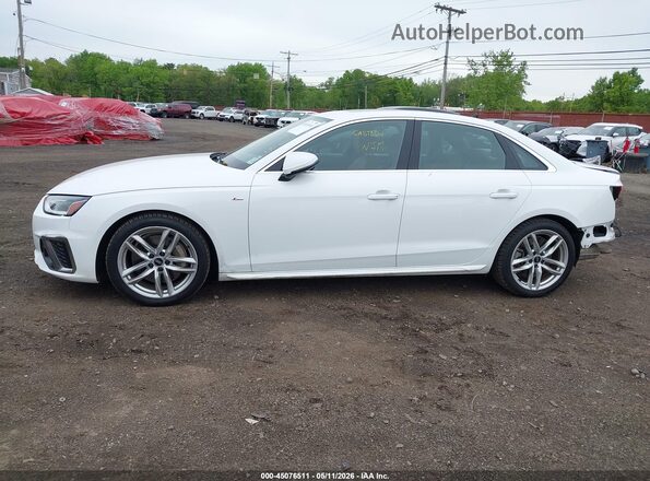 WAUDAAF42NN005173 2022 AUDI A4 White Widok wnętrza 360 stopni