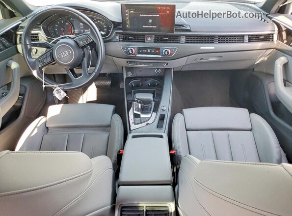 WAUDAAF46MA024637 2021 AUDI A4 Синий Вид панели приборов