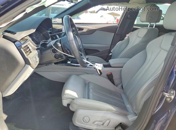 WAUDAAF46MA024637 2021 AUDI A4 Синий Вид салона спереди