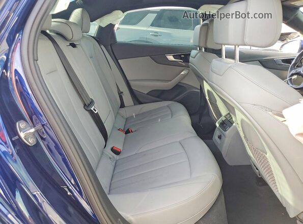 WAUDAAF46MA024637 2021 AUDI A4 Синий Вид задних сидений