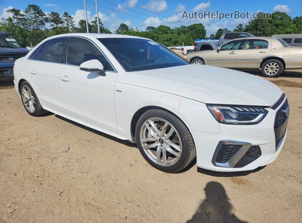 WAUDAAF4XPN022032 2023 AUDI A4 Белый Передняя правая четверть