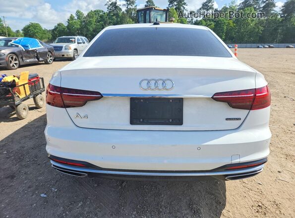 WAUDAAF4XPN022032 2023 AUDI A4 Белый Вид сзади