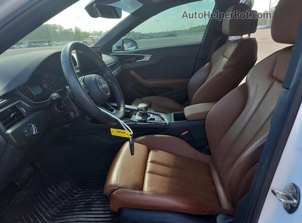 WAUDAAF4XPN022032 2023 AUDI A4 Белый Вид салона спереди