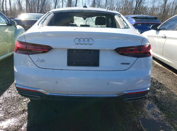 WAUDACF53MA039102 2021 AUDI A5 White უკანა ხედი