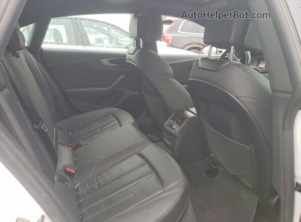 WAUDACF53MA039102 2021 AUDI A5 White უკანა სავარძლების ხედი