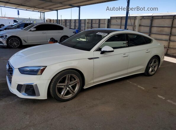 WAUDACF53MA059429 2021 AUDI A5 White Front left