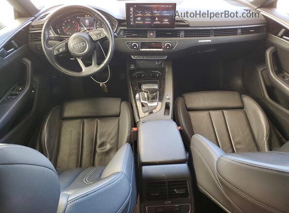 WAUDACF53MA059429 2021 AUDI A5 White Dashboard view