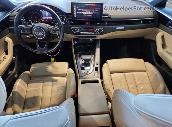 WAUDACF54MA015889 2021 AUDI A5 White წინა პანელის ხედი