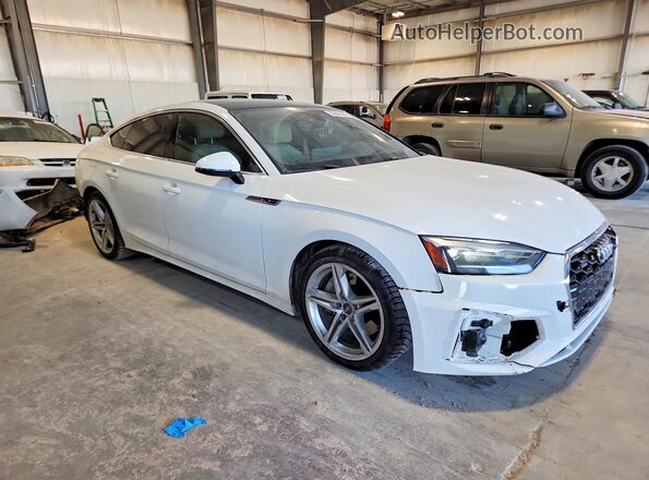 WAUDACF54MA015889 2021 AUDI A5 White წინა მარჯვენა