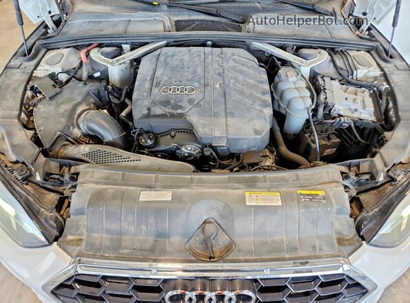 WAUDACF54MA015889 2021 AUDI A5 White უკანა სალონის ხედი