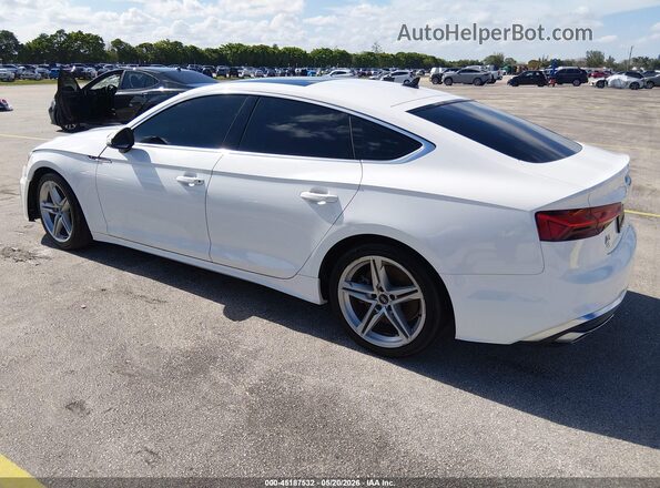 WAUDACF55MA059366 2021 AUDI OTHER Белый Задняя левая четверть