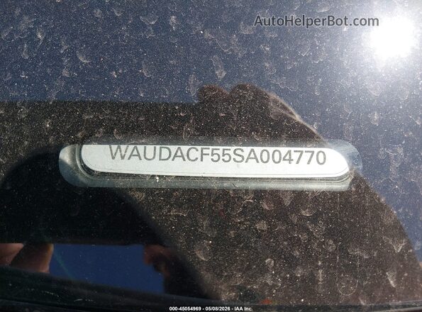 WAUDACF55SA004770 2025 AUDI OTHER Белый Вид подкапотного пространства