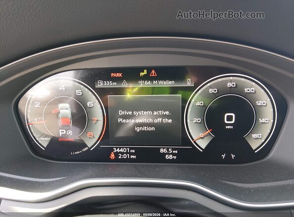 WAUDACF55SA004770 2025 AUDI OTHER Белый Вид задних сидений