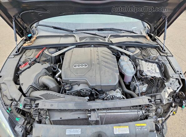 WAUDACF57RA057982 2024 AUDI A5 Black Widok wnętrza z tyłu