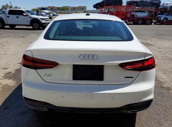 WAUDACF59SA006151 2025 AUDI A5 White Widok z tyłu