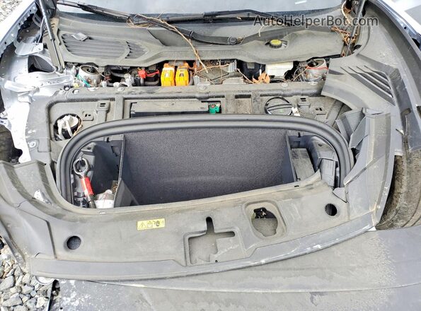 WAUDJBFW0P7005395 2023 AUDI E-TRON Серебряный Вид задней части салона