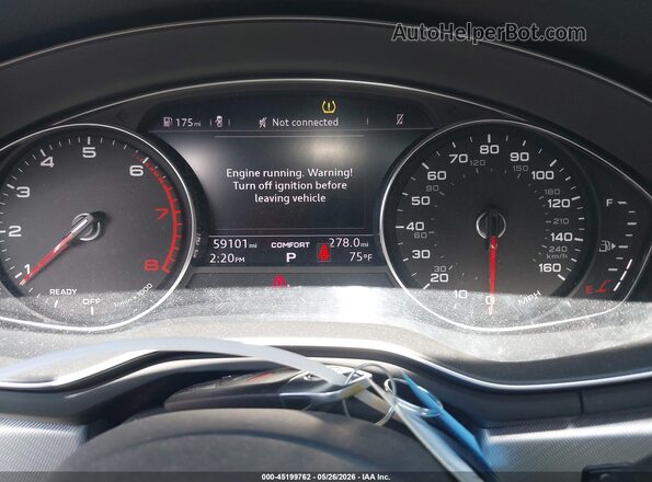 WAUDNAF40JA065183 2018 AUDI A4 White Widok tylnych siedzeń