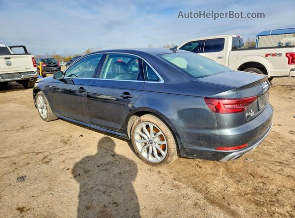 WAUDNAF40KA039815 2019 AUDI A4 Gray უკანა მარცხენა
