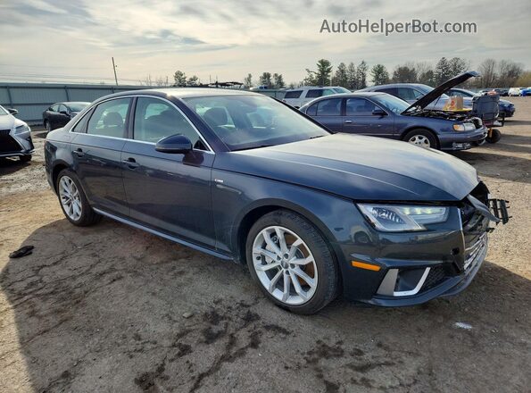 WAUDNAF40KA039815 2019 AUDI A4 Gray წინა მარჯვენა