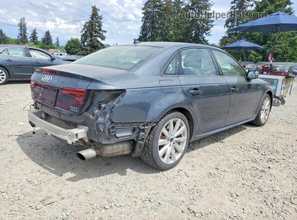 WAUDNAF41JN013814 2018 AUDI A4 Серый Задняя правая четверть