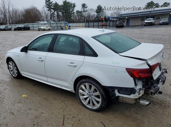 WAUDNAF44JA096422 2018 AUDI A4 White Tył lewy