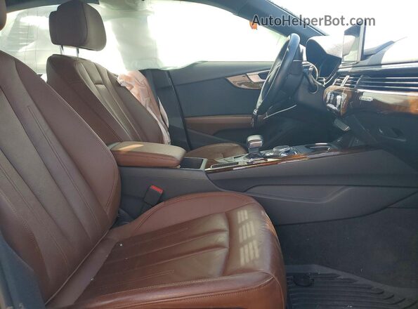WAUDNAF45JN016327 2018 AUDI A4 White Vista interior delantera