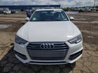 2018 Audi A4 Premium White vin: WAUDNAF45JN016327