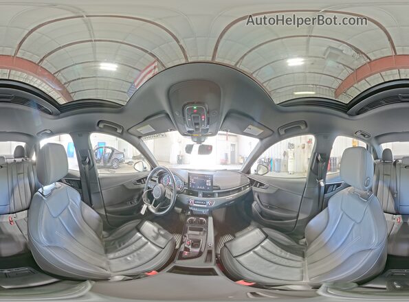 WAUDNAF45LN008599 2020 AUDI A4 Белый Вид наклейки с VIN-кодом