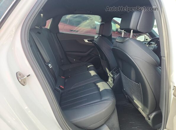 WAUDNAF47LA047525 2020 AUDI A4 Белый Вид задних сидений
