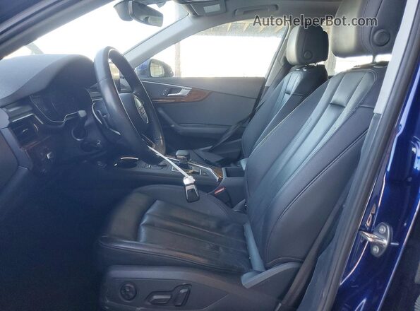 WAUDNAF48KA003208 2019 AUDI OTHER Синий Вид салона спереди