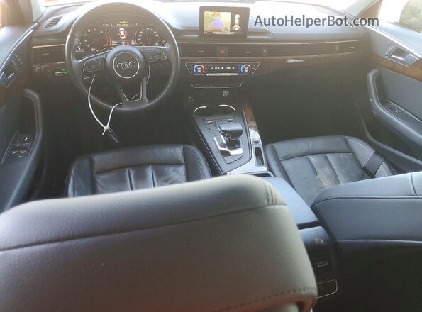 WAUDNAF48KA003208 2019 AUDI OTHER Синий Вид панели приборов
