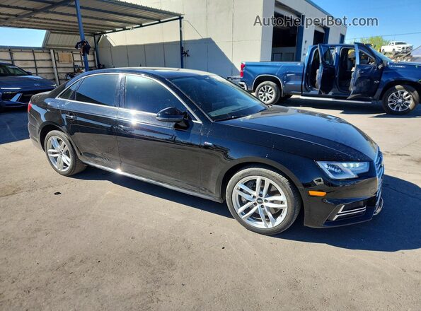 WAUDNAF49HN052046 2017 AUDI A4 Black წინა მარჯვენა