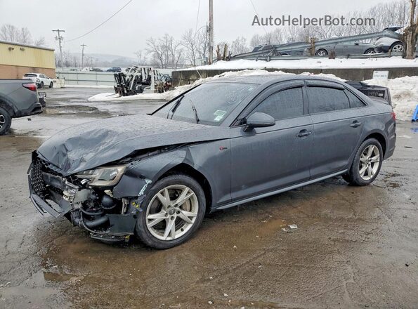 WAUDNAF49JA059446 2018 AUDI A4 Серый Передняя левая четверть