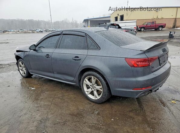 WAUDNAF49JA059446 2018 AUDI A4 Серый Задняя левая четверть