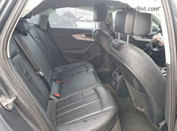 WAUDNAF49JA059446 2018 AUDI A4 Серый Вид задних сидений