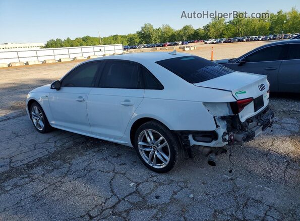 WAUDNAF4XHN046045 2017 AUDI A4 Белый Задняя левая четверть