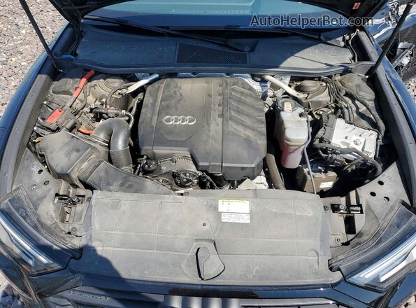 WAUE3AF28MN068001 2021 AUDI A6 Черный Вид задней части салона