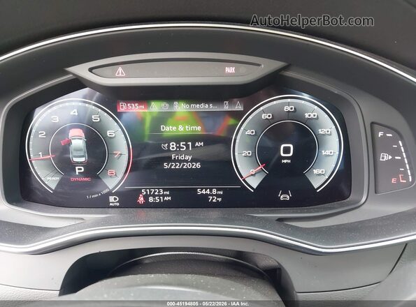 WAUE3BF20RN047382 2024 AUDI A6 Серебряный Вид задних сидений