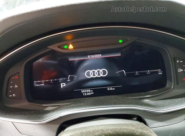 WAUE3BF23RN016207 2024 AUDI A6 Black Widok zestawu wskaźników