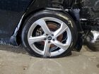 2024 Audi A6 Premium Plus Black vin: WAUE3BF23RN016207 Damage: Left Rear Tire, Cut, Replacement Required