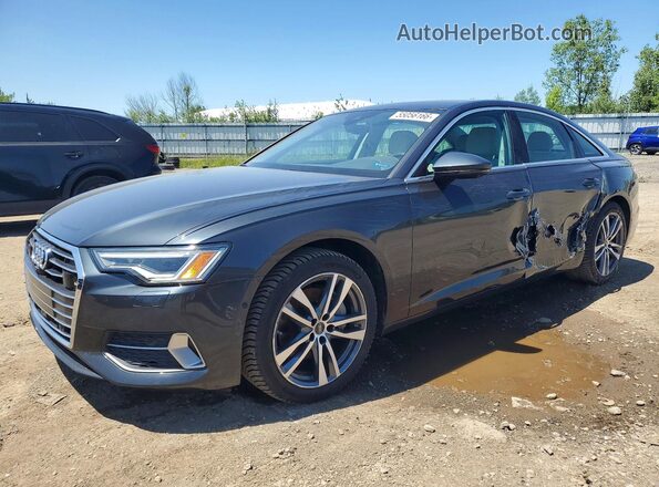 WAUE3BF29NN012771 2022 AUDI A6 Серый Передняя левая четверть