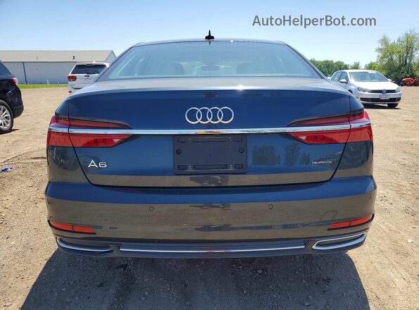 WAUE3BF29NN012771 2022 AUDI A6 Серый Вид сзади