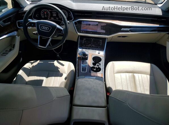 WAUE3BF29NN012771 2022 AUDI A6 Серый Вид панели приборов