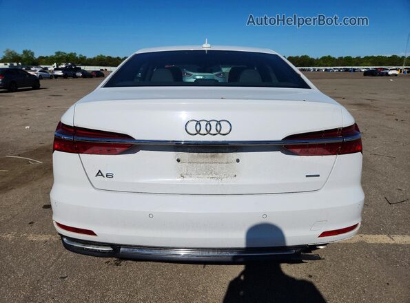 WAUE8AF27LN061136 2020 AUDI A6 Белый Вид сзади