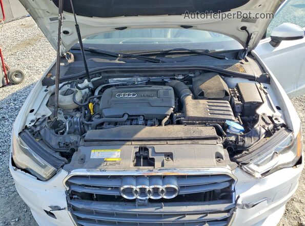 WAUE8GFF7G1005040 2016 AUDI A3 Белый Вид задней части салона