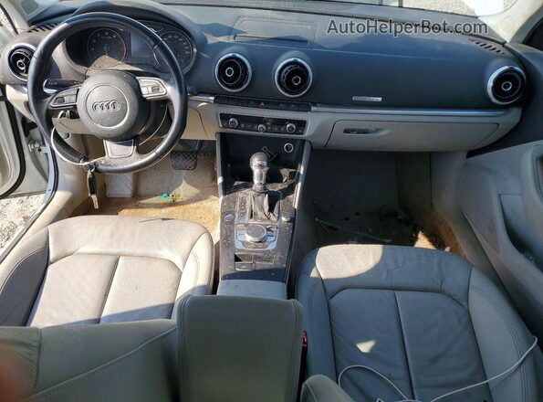 WAUE8GFF7G1005040 2016 AUDI A3 Белый Вид панели приборов