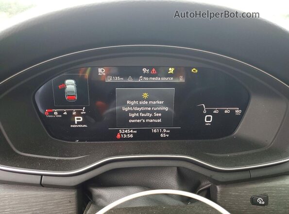 WAUEAAF40RN008907 2024 AUDI A4 Белый Вид щитка приборов