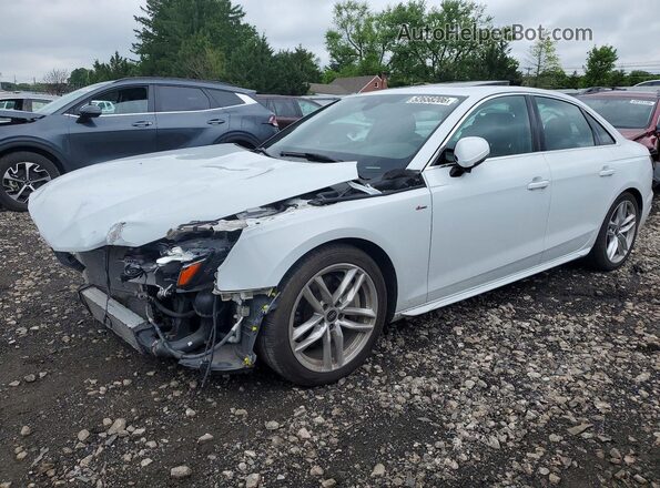 WAUEAAF40RN008907 2024 AUDI A4 Белый Передняя левая четверть